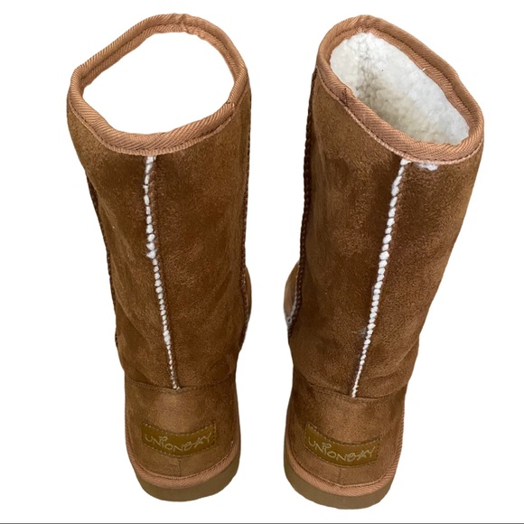 New Unionbay faux suede sheepskin boots Cozie NIB - Picture 4 of 7